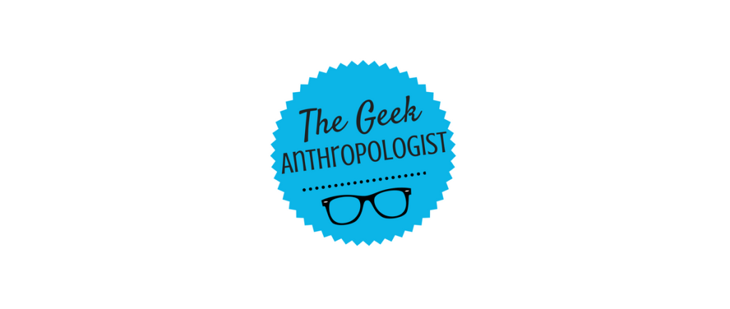 Entête du blogue The Geek Anthropologist