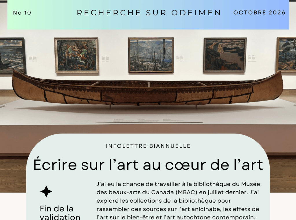 Infolettre Odeimen no 10 p1